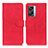 Leather Case Stands Flip Cover Holder K09Z for OnePlus Nord N300 5G Red