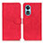 Leather Case Stands Flip Cover Holder K09Z for Oppo A1 5G Red