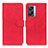 Leather Case Stands Flip Cover Holder K09Z for Oppo A77 5G Red