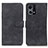 Leather Case Stands Flip Cover Holder K09Z for Oppo F21 Pro 4G Black