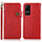 Leather Case Stands Flip Cover Holder K09Z for Xiaomi Civi 1S 5G Red