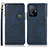 Leather Case Stands Flip Cover Holder K09Z for Xiaomi Mi 11T 5G Blue