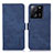 Leather Case Stands Flip Cover Holder K09Z for Xiaomi Redmi K60 Ultra 5G Blue