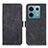 Leather Case Stands Flip Cover Holder K09Z for Xiaomi Redmi Note 13 Pro 5G Black