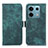 Leather Case Stands Flip Cover Holder K09Z for Xiaomi Redmi Note 13 Pro 5G Green