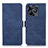 Leather Case Stands Flip Cover Holder K10Z for Realme C53 Blue