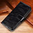 Leather Case Stands Flip Cover Holder KZ4 for Huawei Honor Magic5 Lite 5G Black