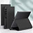 Leather Case Stands Flip Cover Holder L01 for Huawei Mate Xs 2 Black