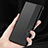 Leather Case Stands Flip Cover Holder L01 for Huawei P60 Pro Black