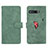 Leather Case Stands Flip Cover Holder L01Z for Asus ROG Phone 3 Green