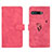 Leather Case Stands Flip Cover Holder L01Z for Asus ROG Phone 3 Hot Pink