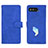 Leather Case Stands Flip Cover Holder L01Z for Asus ROG Phone 5 Ultimate Blue