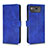 Leather Case Stands Flip Cover Holder L01Z for Asus ROG Phone 6 Blue