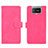 Leather Case Stands Flip Cover Holder L01Z for Asus Zenfone 7 Pro ZS671KS Hot Pink