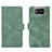 Leather Case Stands Flip Cover Holder L01Z for Asus Zenfone 7 ZS670KS Green