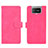 Leather Case Stands Flip Cover Holder L01Z for Asus Zenfone 7 ZS670KS Hot Pink