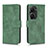 Leather Case Stands Flip Cover Holder L01Z for Asus Zenfone 9 Green