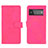 Leather Case Stands Flip Cover Holder L01Z for Google Pixel 6 5G Hot Pink