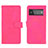 Leather Case Stands Flip Cover Holder L01Z for Google Pixel 6 Pro 5G Hot Pink