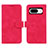 Leather Case Stands Flip Cover Holder L01Z for Google Pixel 8 5G Hot Pink