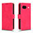 Leather Case Stands Flip Cover Holder L01Z for Google Pixel 8a 5G Hot Pink