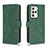 Leather Case Stands Flip Cover Holder L01Z for HTC U23 5G Green