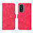 Leather Case Stands Flip Cover Holder L01Z for Huawei Honor 50 SE 5G Hot Pink