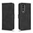 Leather Case Stands Flip Cover Holder L01Z for Huawei Honor 80 Pro Flat 5G Black