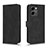 Leather Case Stands Flip Cover Holder L01Z for Huawei Honor 80 SE 5G Black