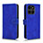 Leather Case Stands Flip Cover Holder L01Z for Huawei Honor X6a Blue