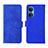 Leather Case Stands Flip Cover Holder L01Z for Huawei Honor X7 Blue