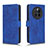 Leather Case Stands Flip Cover Holder L01Z for Huawei Mate 50 Blue