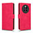 Leather Case Stands Flip Cover Holder L01Z for Huawei Mate 50 Hot Pink