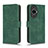 Leather Case Stands Flip Cover Holder L01Z for Huawei Nova 11 Green