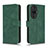 Leather Case Stands Flip Cover Holder L01Z for Huawei Nova 11 Pro Green