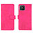 Leather Case Stands Flip Cover Holder L01Z for Huawei Nova 8 SE 4G Hot Pink