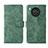 Leather Case Stands Flip Cover Holder L01Z for Huawei Nova 8i Green