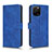 Leather Case Stands Flip Cover Holder L01Z for Huawei Nova Y61 Blue