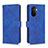 Leather Case Stands Flip Cover Holder L01Z for Huawei Nova Y70 Plus Blue