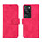 Leather Case Stands Flip Cover Holder L01Z for Huawei P60 Hot Pink