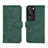 Leather Case Stands Flip Cover Holder L01Z for Huawei P60 Pro Green