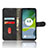 Leather Case Stands Flip Cover Holder L01Z for Motorola Moto E13