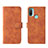 Leather Case Stands Flip Cover Holder L01Z for Motorola Moto E20