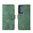 Leather Case Stands Flip Cover Holder L01Z for Motorola Moto Edge (2021) 5G Green