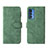 Leather Case Stands Flip Cover Holder L01Z for Motorola Moto Edge S Pro 5G Green