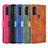 Leather Case Stands Flip Cover Holder L01Z for Motorola Moto G Play (2023)