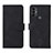 Leather Case Stands Flip Cover Holder L01Z for Motorola Moto G Power (2022) Black