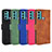 Leather Case Stands Flip Cover Holder L01Z for Motorola Moto G60