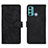 Leather Case Stands Flip Cover Holder L01Z for Motorola Moto G60 Black