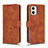 Leather Case Stands Flip Cover Holder L01Z for Motorola Moto G73 5G